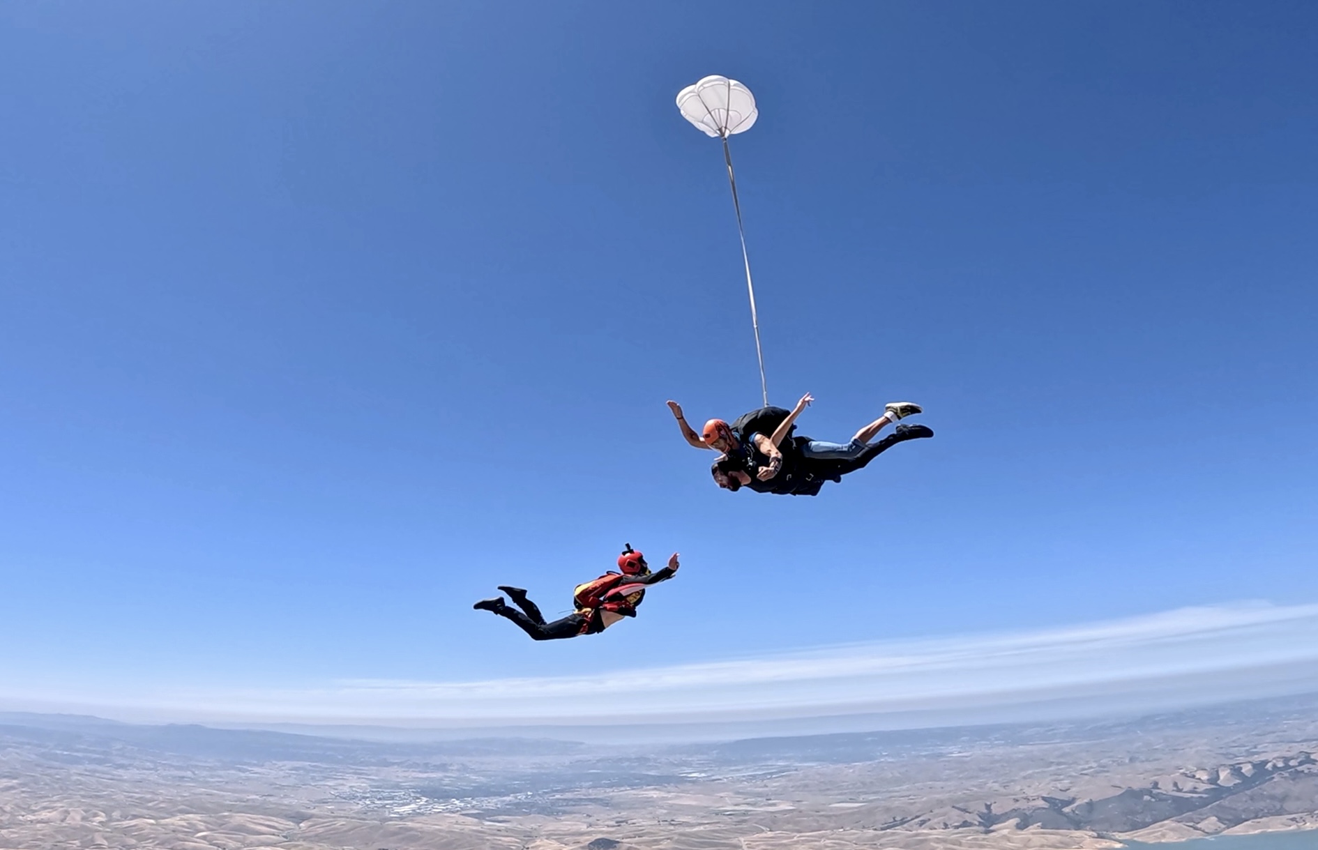 Camera flyer at Bay Area Skydiving