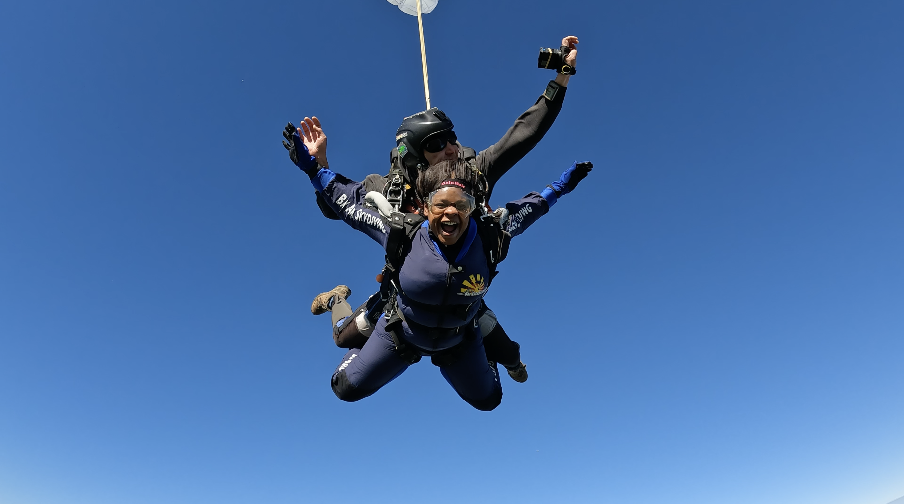 Tandem skydiving near San Jose California