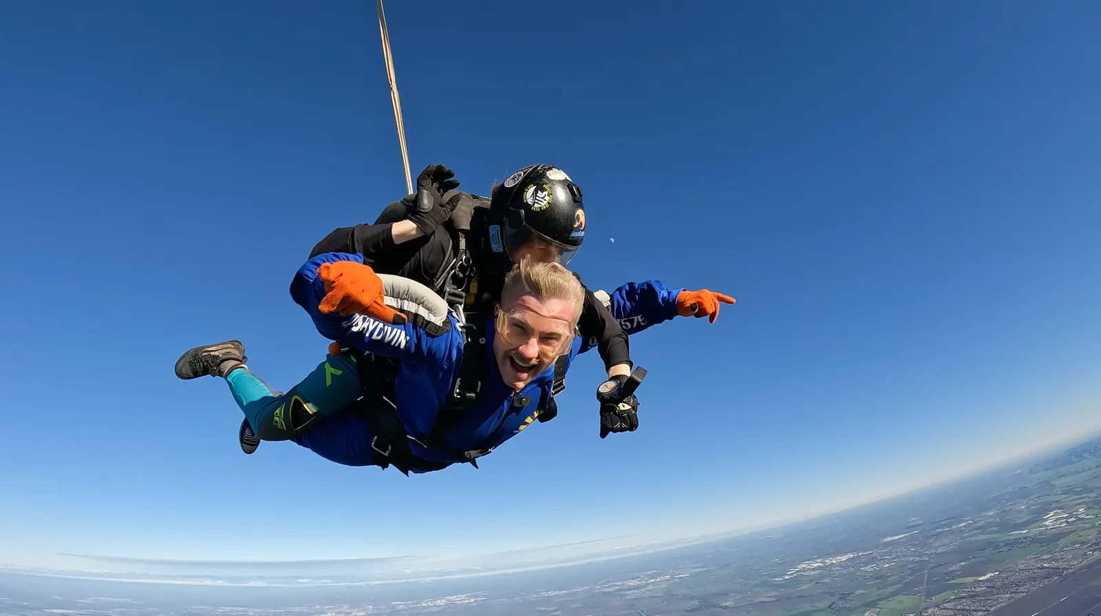 Tandem skydiving 1