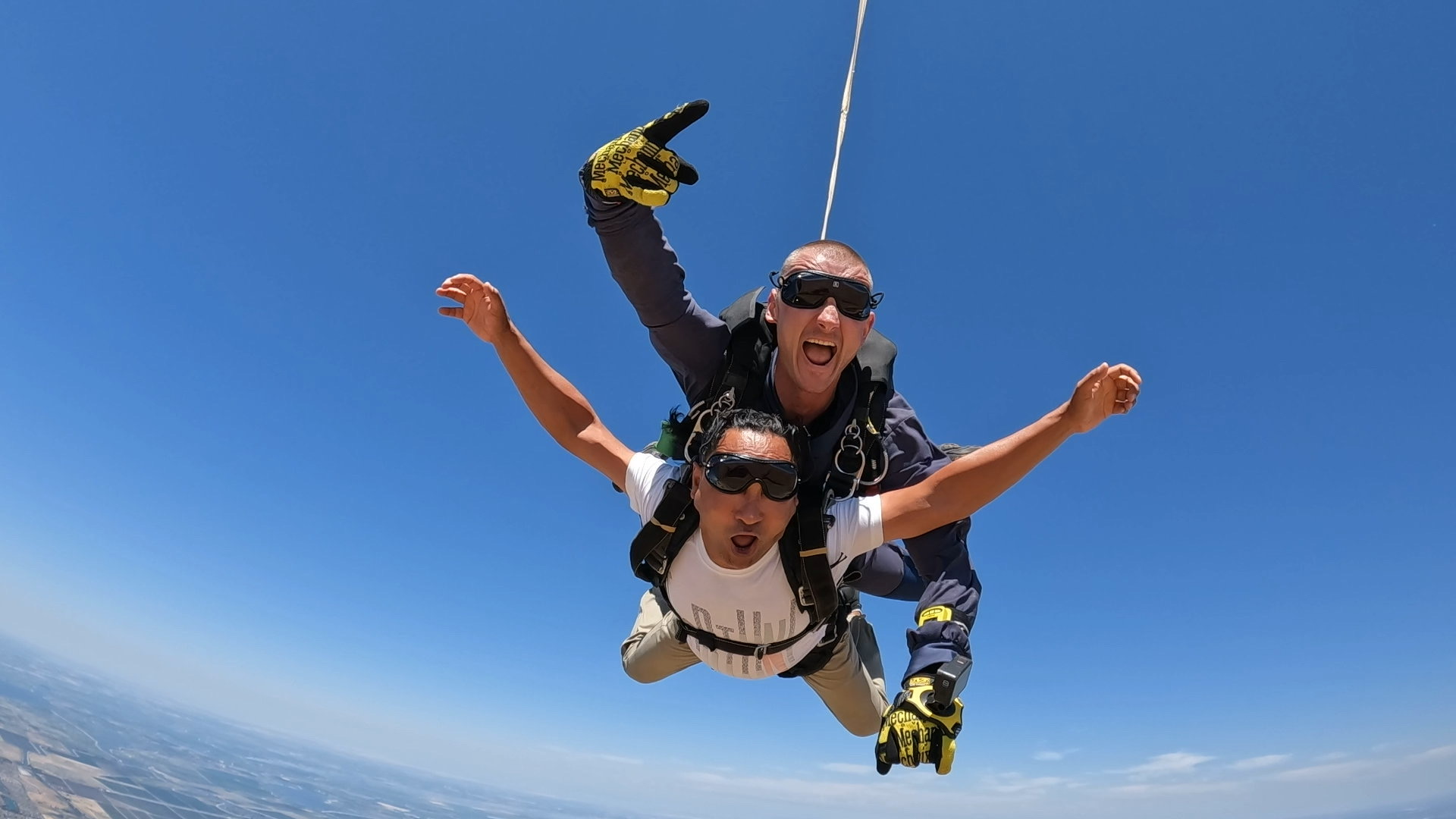 Tandem skydiving 7