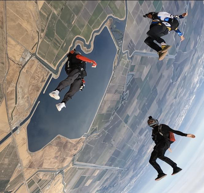Tandem skydiving 8
