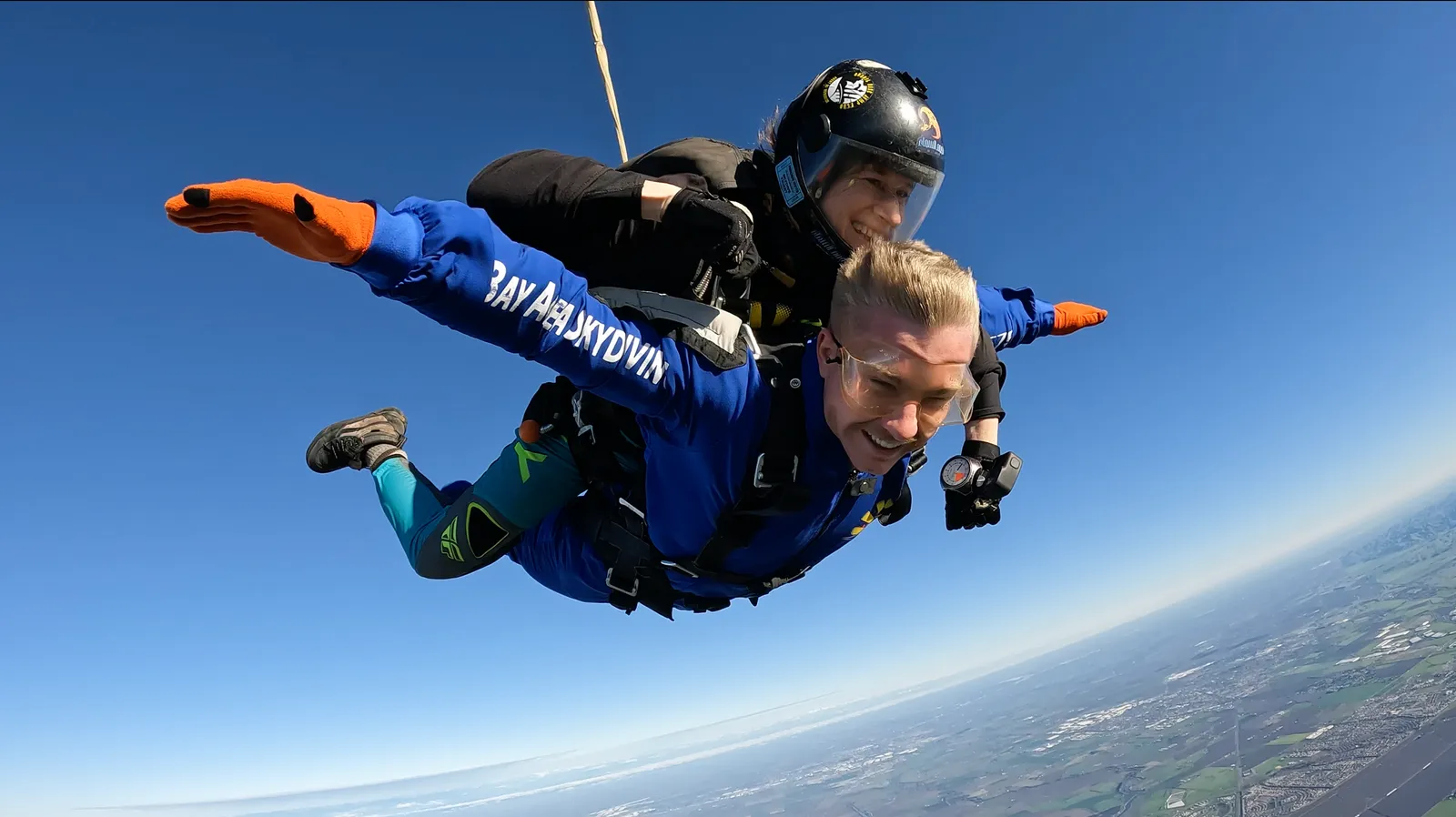 Tandem skydiving 5